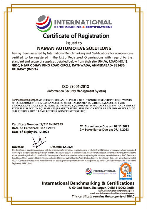 Certificate of Registration
